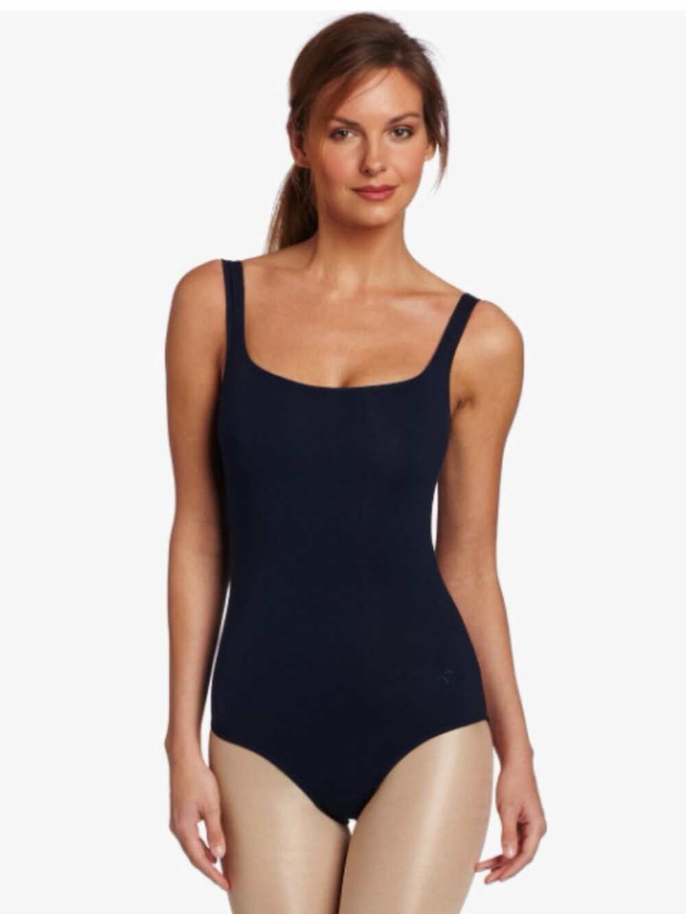 NEW WITH TAGS Sansha Women's Sarina Tank Navy Leotard, Large 5